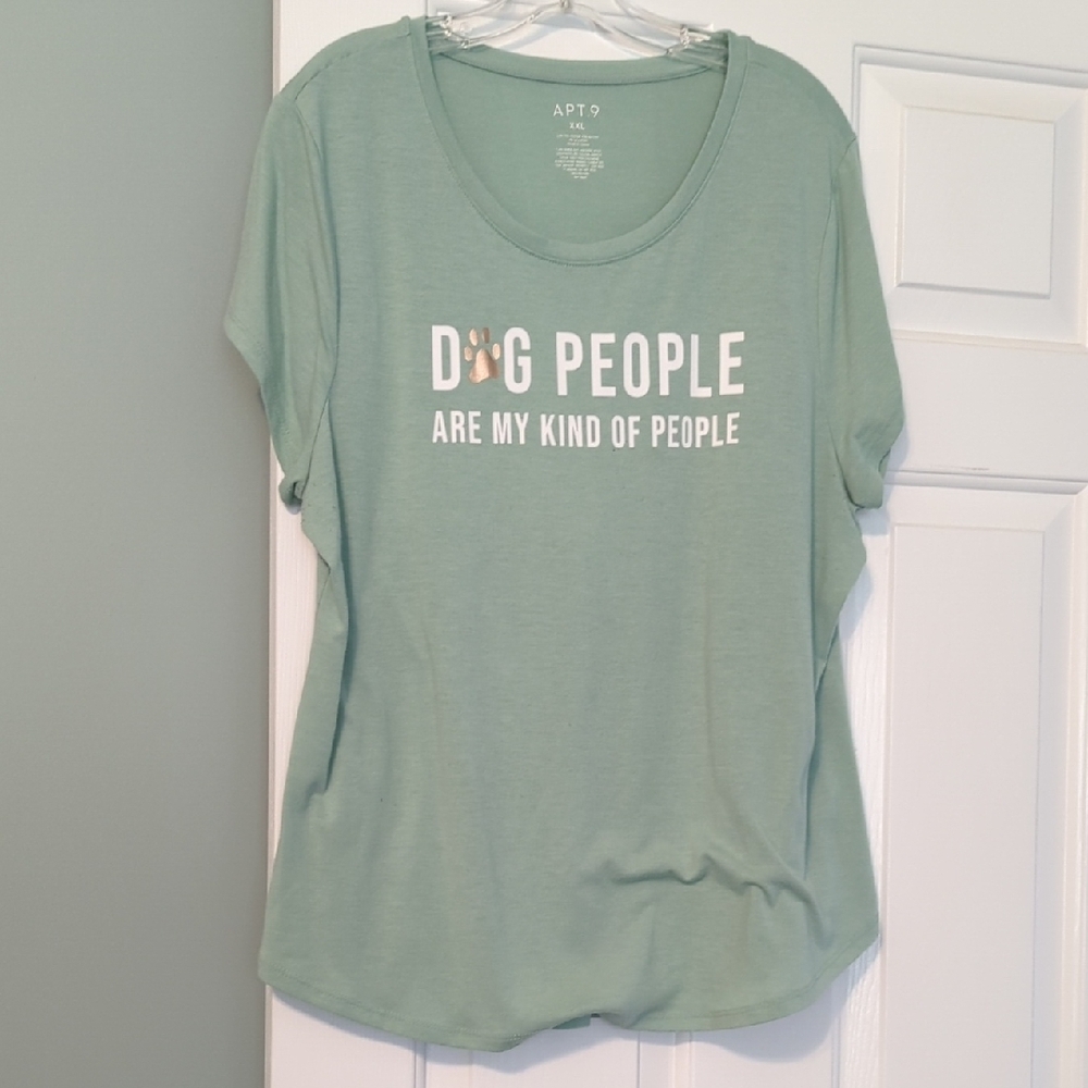 Apt. 9 Green Dog Lover T-Shirt
